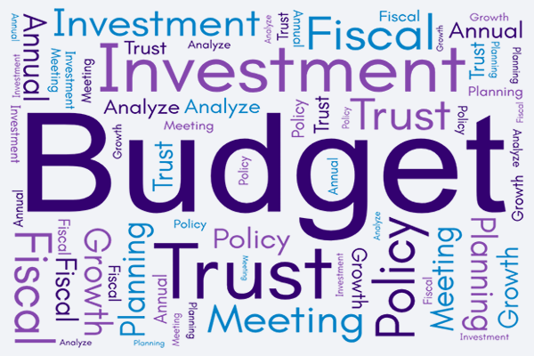 Budget and Fiscal Planning Committee word cloud