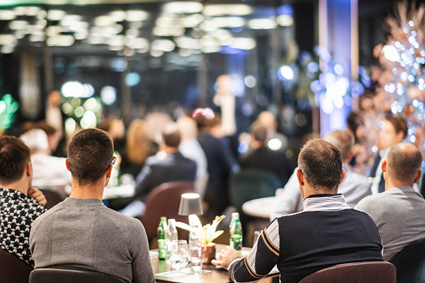 Group of people at an event