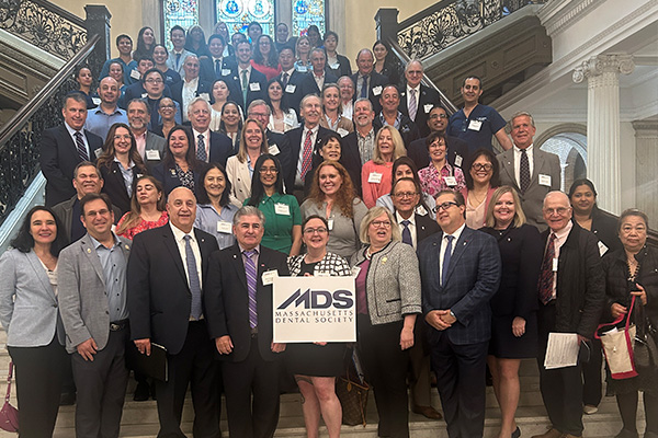 MDS members at MA State House for lobby day